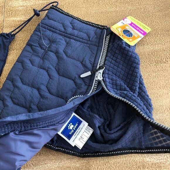 Top Paw Reflective Packable Pet Coat Dog Jacket M - Picture 3 of 6